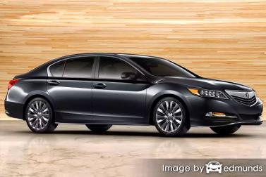 Insurance quote for Acura RLX in Sacramento