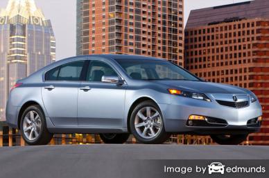 Insurance rates Acura TL in Sacramento