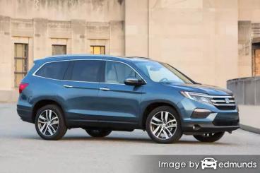 Insurance rates Honda Pilot in Sacramento